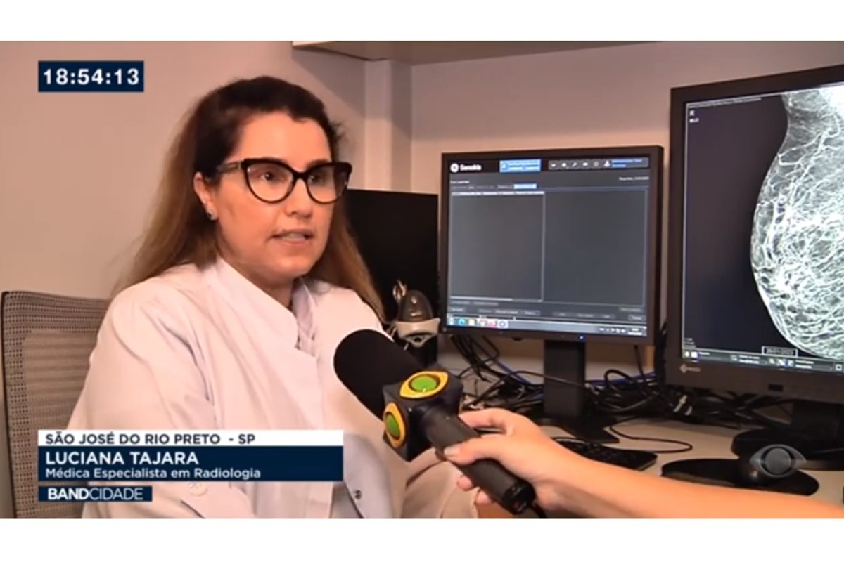 Exames de mamografia ajudam no diagnóstico do câncer de mama