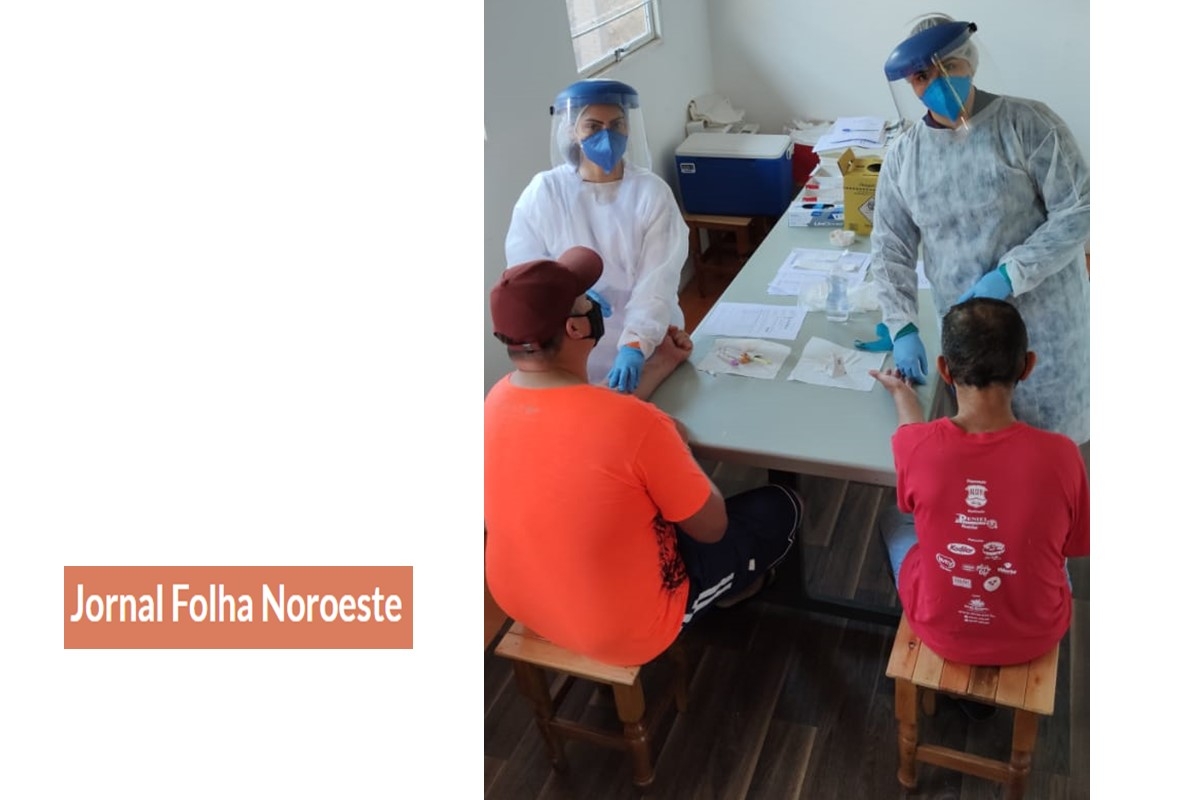 Ação especial em parceria com a Associação Lar São Francisco